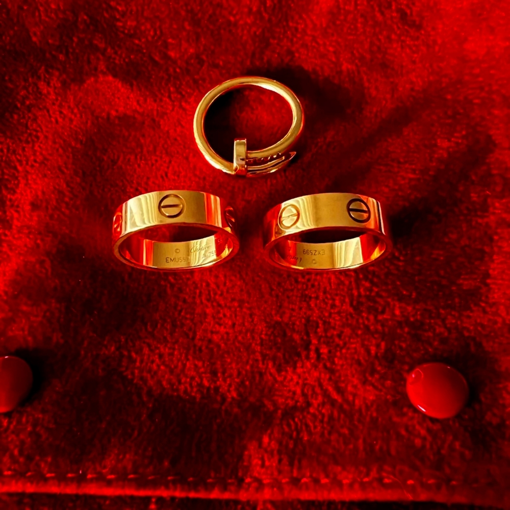 Clou ring, size 53 - 1pc